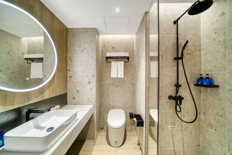 Bathroom 3, Hello Hotel (Zhuji University Town Xinnongdu Branch), Shaoxing
