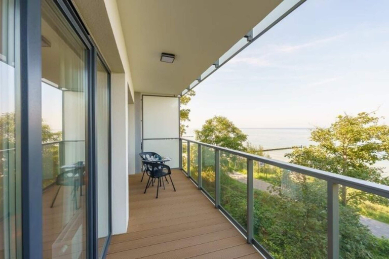 Balcony 5, Apartment Next to the Beach With sea View, Ustronie Morskie, Kołobrzeg