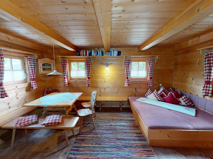 Bedroom 2, Chalet in Wildkogel Near Ski Slopes & Pool, Zell am See