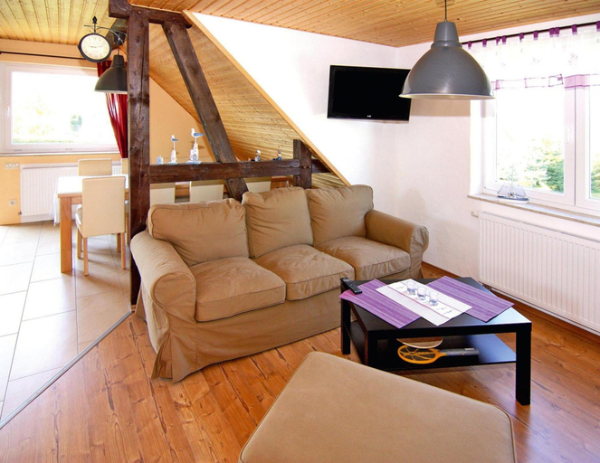 Living room 2, Apartment Alte Schmiede, Zemitz, Vorpommern-Greifswald