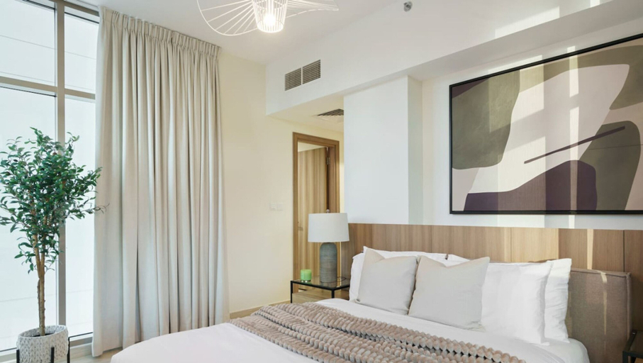 Room 5, Stylish 2BR With Canal Burj View Near Dubai Mall, Dubai