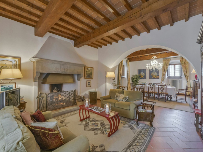 Living room 5, Restful Holiday Home in Reggello With Swimming Pool, Florence