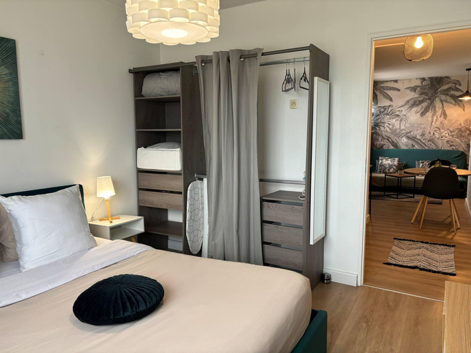 Bedroom 3, T2 Lattes-montpellier Near Town And Sea parking, Hérault