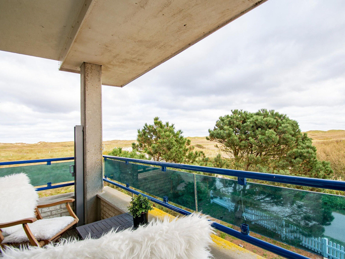 Balcony 5, Apartment With a View of Dunes of Groote Keeten, Zijpe