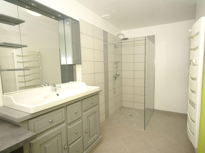 Bathroom 4, Chic Holiday Home in Pradons With Swimming Pool, Ardèche