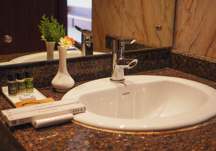 Bathroom 4, Temple Himalaya Hotel & Spa, Gandaki