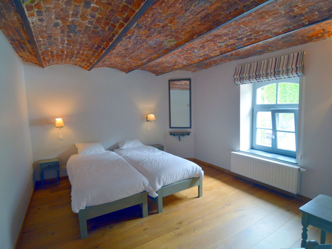 Bedroom 3, Gite With Swimming Pool Situated in Wonderful Castle Grounds in Gesves, Namur