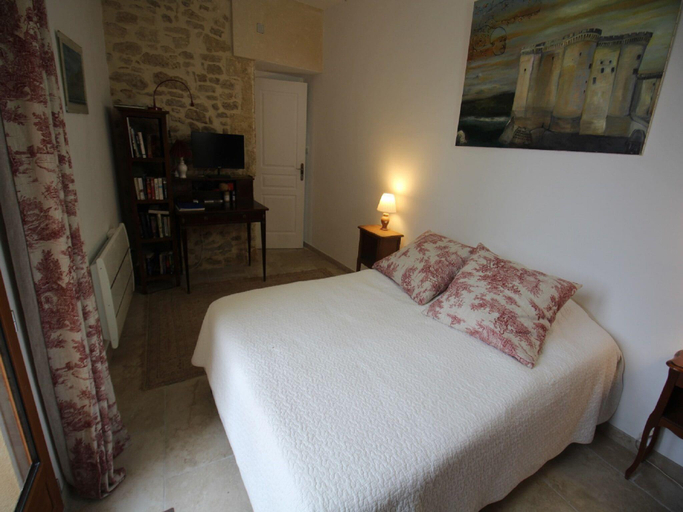 Bedroom 2, Scenic villa with View of the Gardon River, Gard