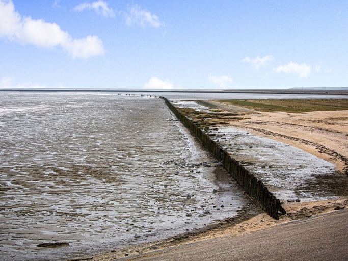 View from property 5, Fantastic luxury vacation home and next to the Wadden Sea, Dongeradeel