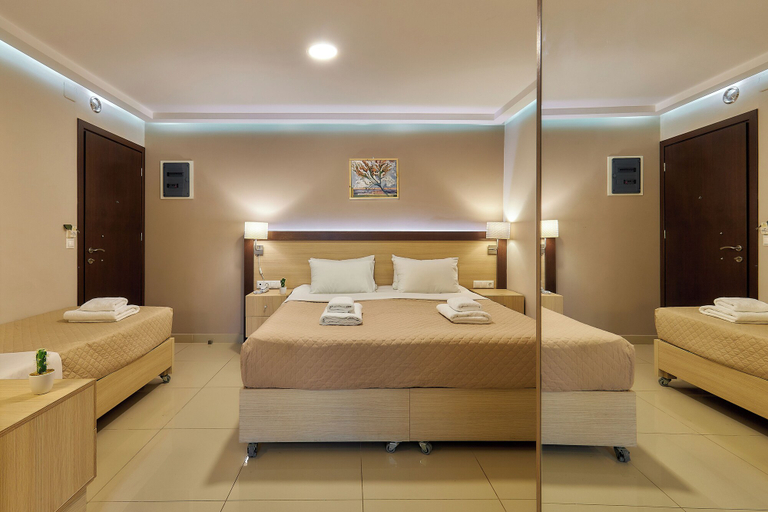Bedroom 3, Dorian Boutique Hotel-Apartments, Crete
