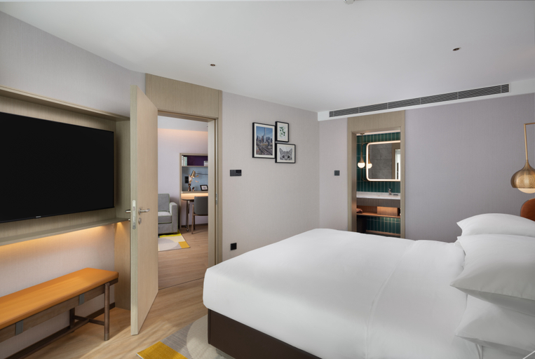 Bedroom 2, Home2 Suites by Hilton Beijing West Railway Station, Beijing