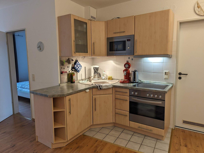 Private kitchen 2, 4 Star Holiday Home in Neuschonberg, Plön
