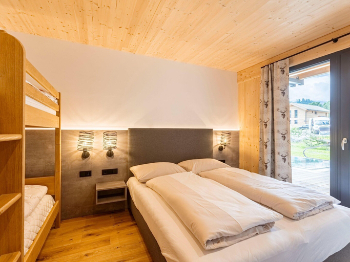 Bedroom 3, Spacious Apartment With Pool, Murau