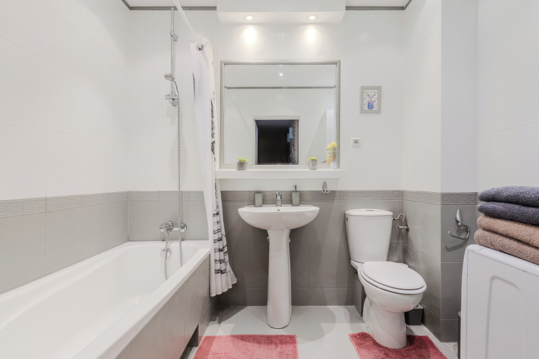 Bathroom 3, Lumina apartments with 2 terrace, Warsaw