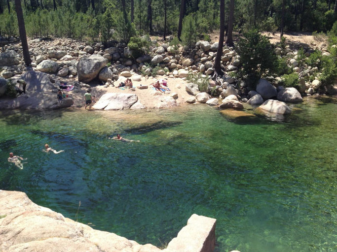 View from property 5, Holiday Home in Moriani-plage Near Beach, Haute-Corse