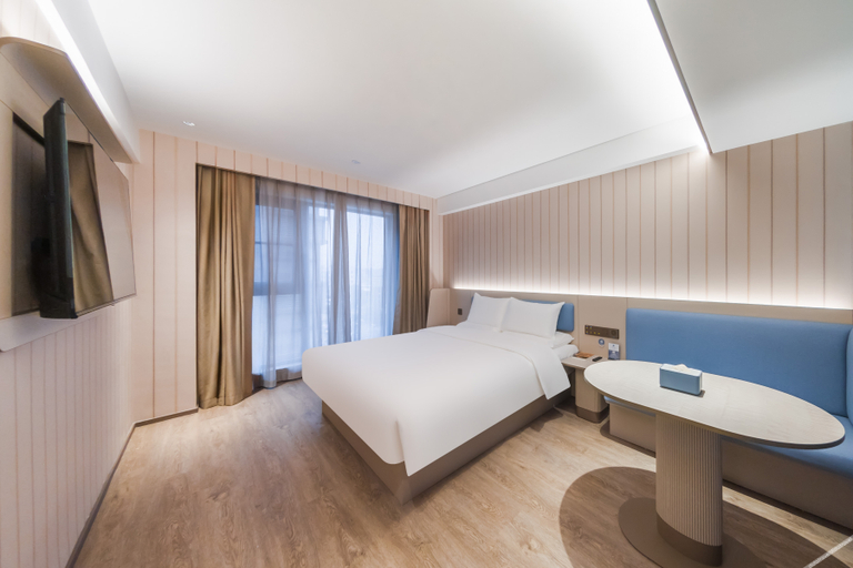 Bedroom 2, HanTing Hotel Zhengzhou University High-Tech Vanke Plaza, Zhengzhou