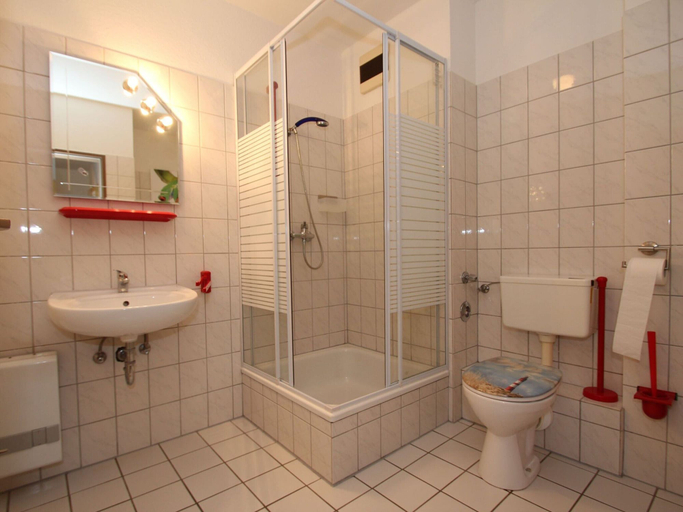 Bathroom, Ferienwohnung, Dornumersiel, Aurich