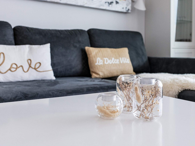 Living area 5, 5 Star Holiday Home in Lubeck, Lübeck