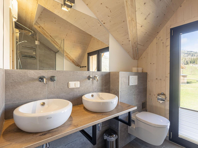 Bathroom 3, Attractive chalet with terrace, Murau