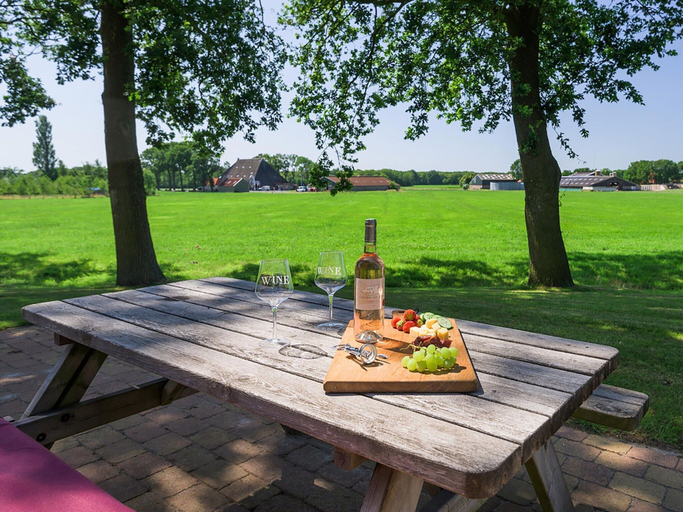 Dining 2, Bungalow in Sondel Near Slotermeer Lake, Gaasterlân-Sleat