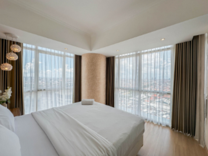 Bedroom 4, Comfortable and Elegant 2BR at Linden Apartment By Travelio, Surabaya