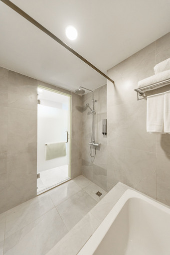 Bathroom 4, Areca Hotel, Yangon