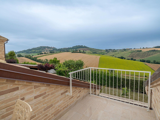 View from property, Spacious Stay in Montelupone, Macerata