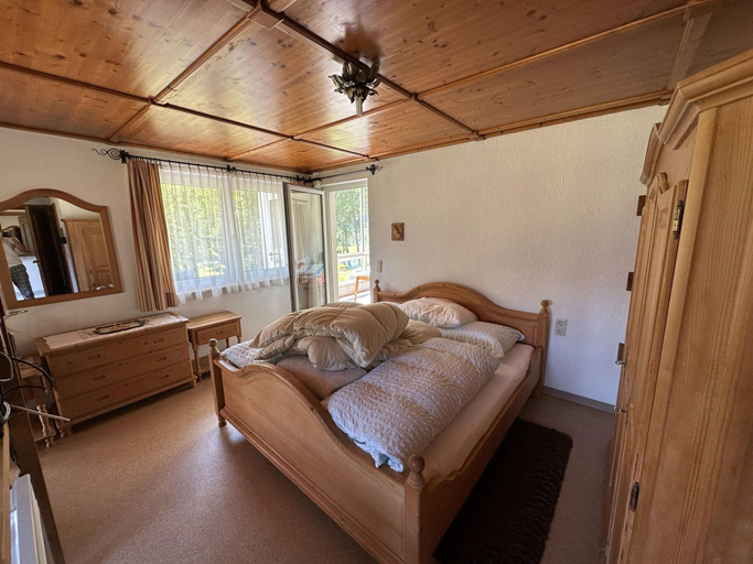 Bedroom 5, Beautiful Apartment in Gortipohl With Garden, Bludenz