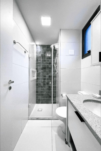Bathroom 3, Studio Moema, São Paulo