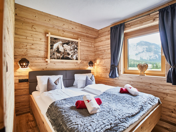 Bedroom 2, Apartment in Leutasch near Ski Trails, Innsbruck Land