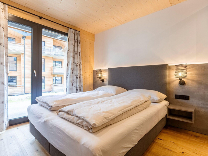 Bedroom 4, Spacious Apartment With Pool, Murau