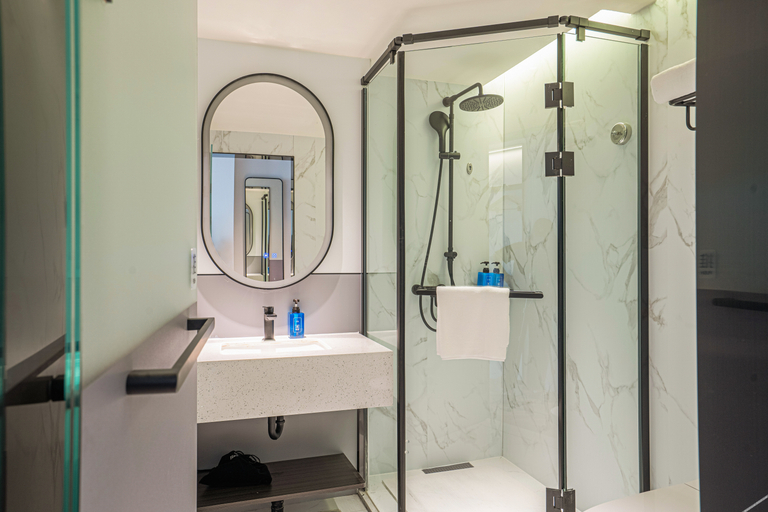 Bathroom 3, Nihao Hotel Wuhan Baishazhou Longhu Tianjie, Wuhan
