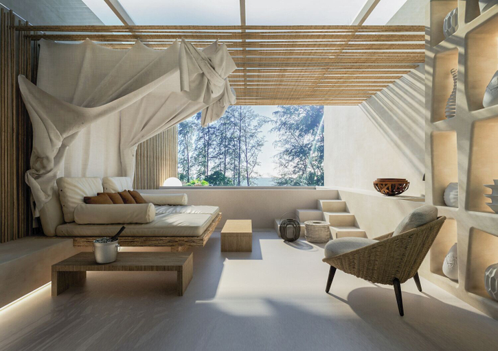 Bedroom 3, Cafe del Mar Hotel, Phuket Island