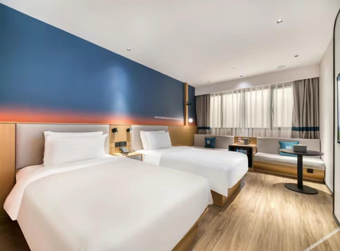 Bedroom 2, Nihao Hotel Nanjing Hexi Jinying World, Nanjing