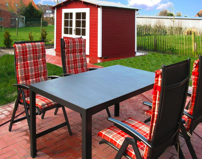 Balcony, Ferienhaus Albatros in Nessmersiel, Aurich