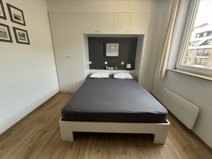 Bedroom 3, Cosy Apartment With Terrace Near Beach, West-Vlaanderen