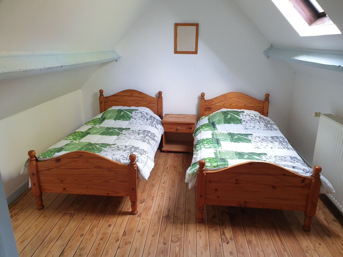 Bedroom 2, Cottage in Normandy Near Barneville-carteret, Manche