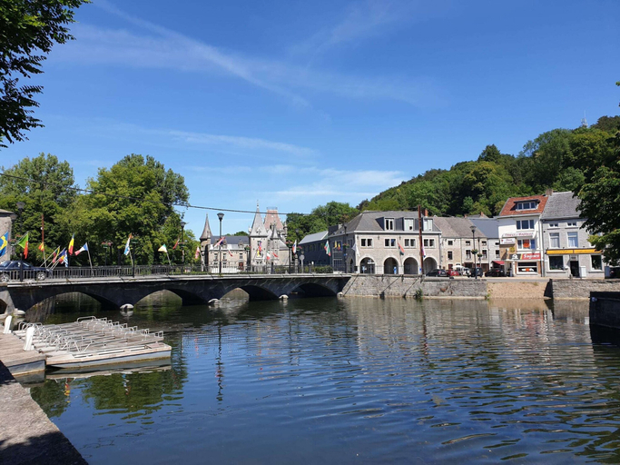 View from property 3, Fine Chalet With Microwave Located in the Ardennes, Namur