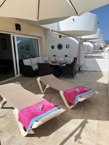 Terrace/patio, Spacious Stunning Views 2-bed Apartment, Estepona, Málaga