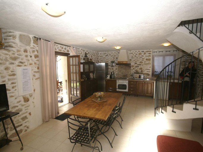 Private kitchen 5, Holiday Home Moriani-plage With Pool, Haute-Corse