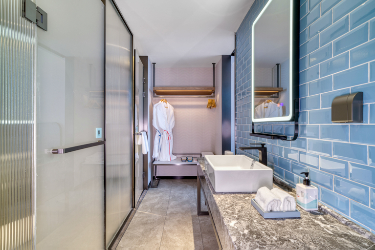 Bathroom 3, Echarm Hotel Huai'an Bochishan Park, Huai'an