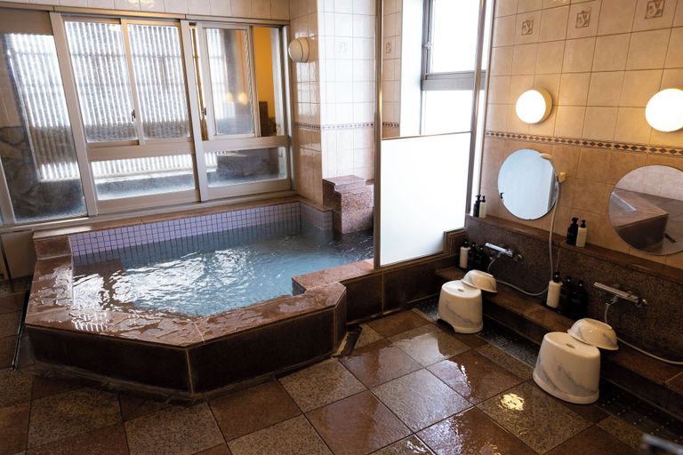 Bathroom 3, Tennen Onsen Ariston Hotel Oita, Ōita