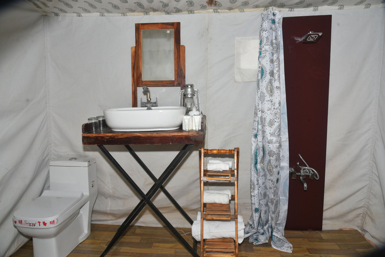 Bathroom, Global Kumbh Village, Allahabad