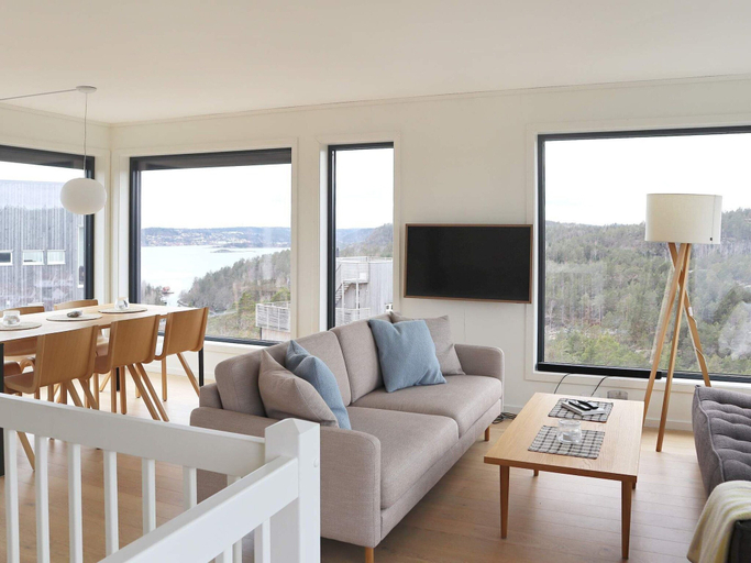 Living area 3, 6 Person Holiday Home in Sondeled, Risør
