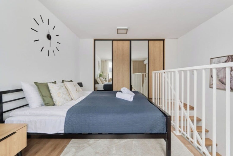 Bedroom 3, RentPlanet - Apartamenty Słonimskiego 2, Środa Śląska