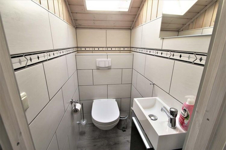 Bathroom 5, Skandinavisches Ferienhaus in Mirow, Mecklenburgische Seenplatte