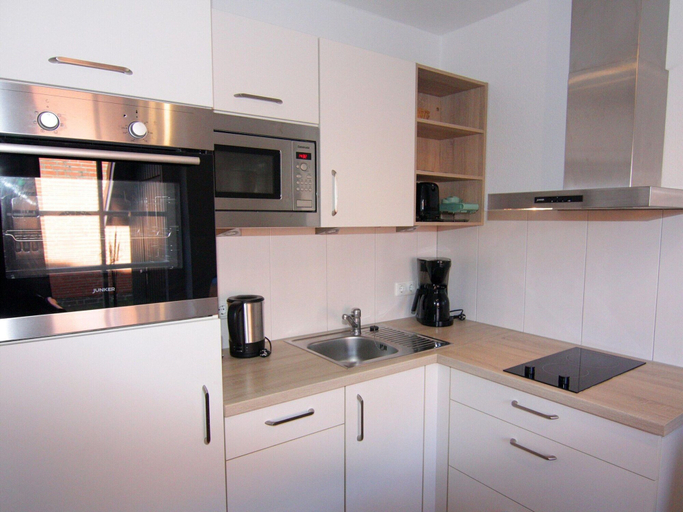 Private kitchen 2, Ferienwohnung im Reihenhaus, Friedrichskoog-spitze, Dithmarschen