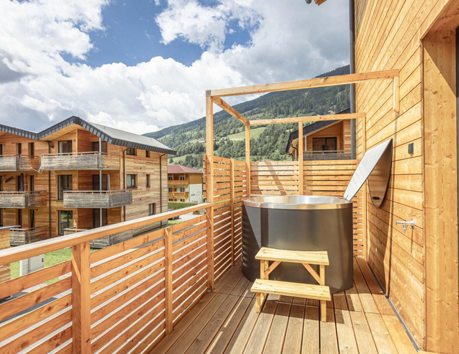 Balcony 3, Penthouse With Sauna, Murau