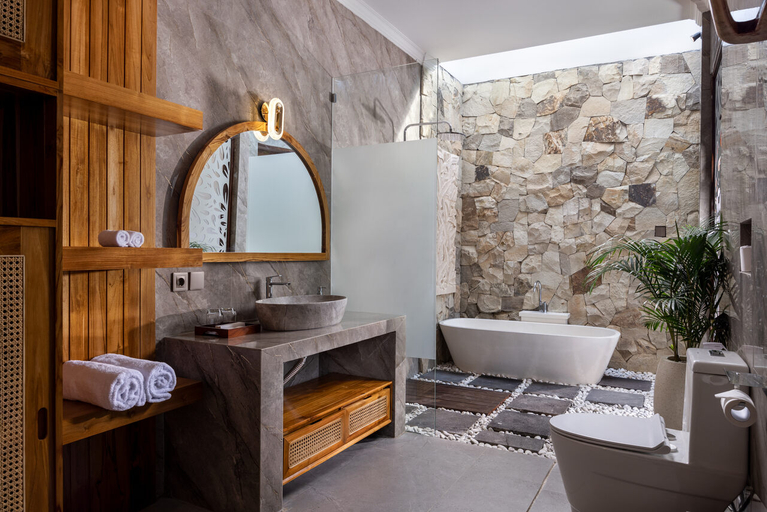 Bathroom 3, Arvanya Villa Ubud, Gianyar