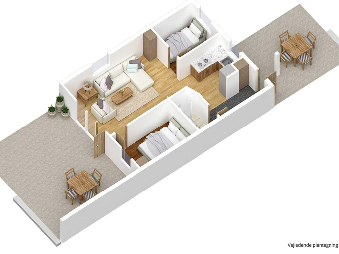 Floor plan 5, 4 Star Holiday Home in Laeso, Læsø
